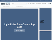 Tablet Screenshot of brightlots.com